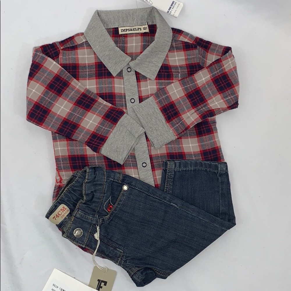 Imps & Elf’s  NWT Baby Boy Outfit Set